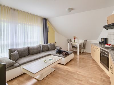 Ferienwohnung 9B Nr. 3 - kombinierter Wohn- und Essbereich