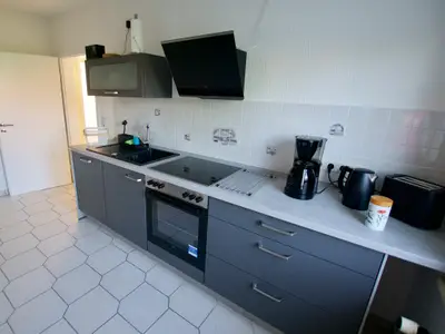 Ferienwohnung Rosengarten-Küchenzeile voll ausgestattet