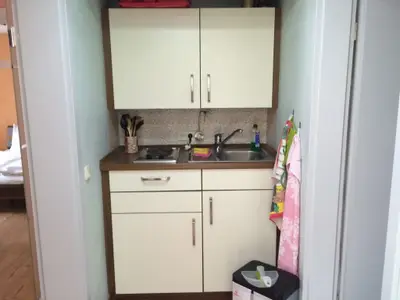 Ferienwohnung 1 (31 m²) behindertenfreundlich Miniküche