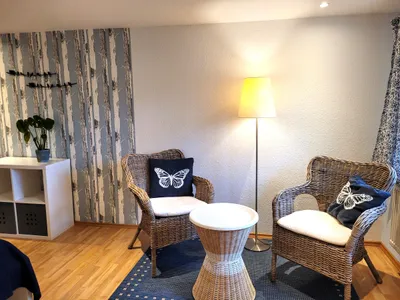Sitzecke im Schlafzimmer