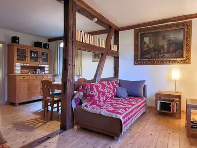 Gemütliches, offenes Wohnzimmer