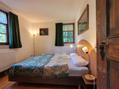 Gesamtansicht des Schlafzimmers