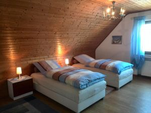 Schlafzimmer  Nr. 2 Variante  Einzelbetten 1 x 2 m