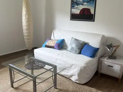 Schlafzimmer mit Schlafsofa für Kinder