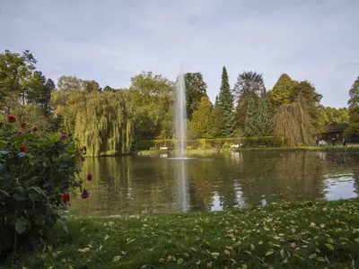 Die Fontaine im Kurpark