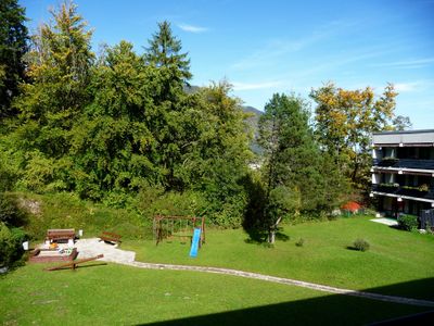 Ausblick vom Balkon