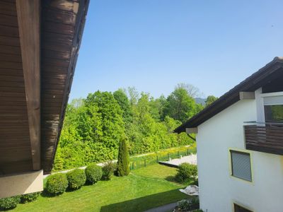 Ausblick vom Balkon