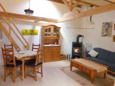 Blick in den Wohnbereich