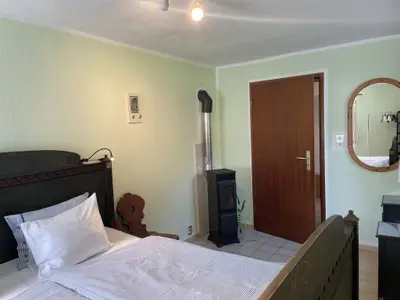 Blick in den Schlafbereich