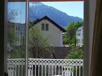 Südbalkon mit Blick auf den Predigtstuhl