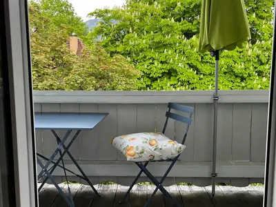 Balkon vom Wohnzimmer