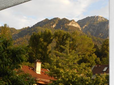 Aussicht vom Balkon