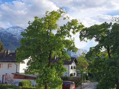 Ausblick von der Ferienwohnung