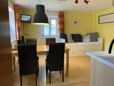 Blick in den Wohnbereich