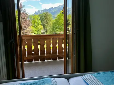 Schlafzimmer rechts Ausblick