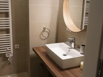 Waschbecken im Badezimmer