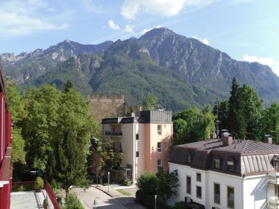 Ausblick vom Balkon