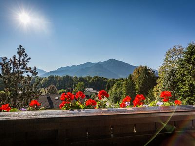 Blick vom Balkon