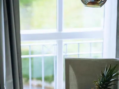 Essecke mit Ausblick