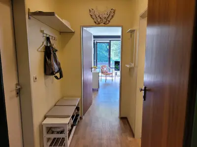 Flur Blick hinein von Wohnungstür