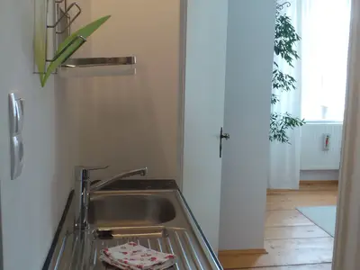 Küche Zugang zum Schlafzimmer