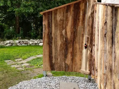 Saunabereich Dusche