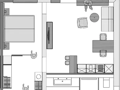 Grundriss - Die Vier