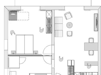 Grundriss - Die Acht