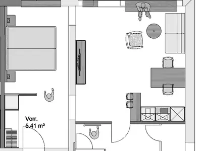 Grundriss - Die Fünf