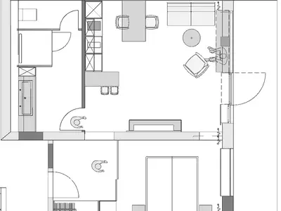 Grundriss - Die Drei