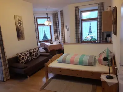 Blick in das Appartement