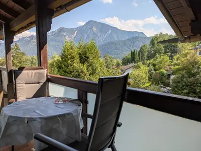 Balkon mit traumhaften Ausblick