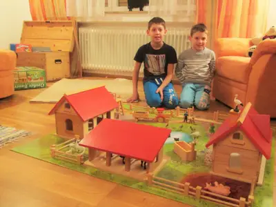 Sandras-Bergstation WZ  Spielzimmer