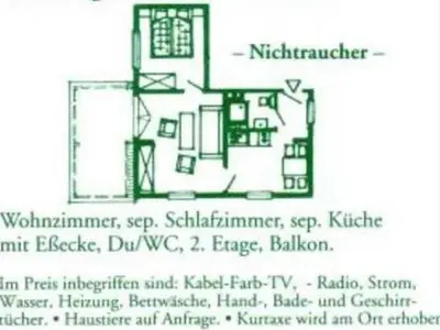 Ferienwohnung für 3 Personen (35 m²) in Bad Sachsa 10/10