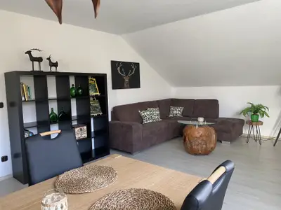 Ferienwohnung Th. Schulte Teutob. Wald Wohnzimmer