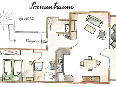 Ferienwohnung für 2 Personen (55 m²) in Bad Sassendorf 8/10