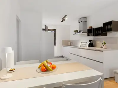 KITCHEN, INSIDE, OUTSIDE