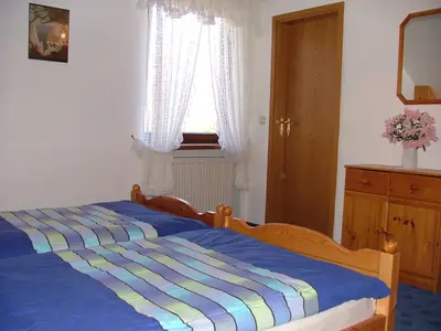 Ferienwohnung Heger Bad Steben, Schlafzimmer "Zur Hügelwiese