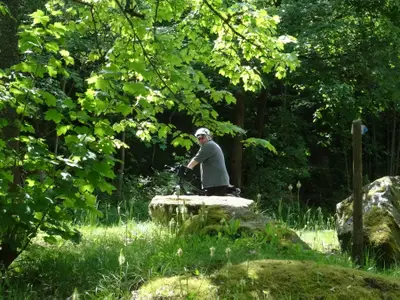 Ferienwohnung Heger Bad Steben, Radtouren durch den Frankenwald