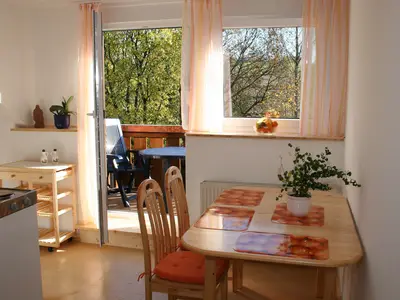 Ferienwohnung Heger Bad Steben, Küche "Zur Hügelwiese"