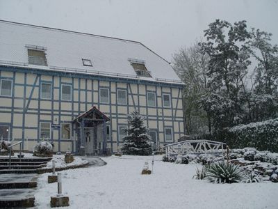 Haus 4 im Winter