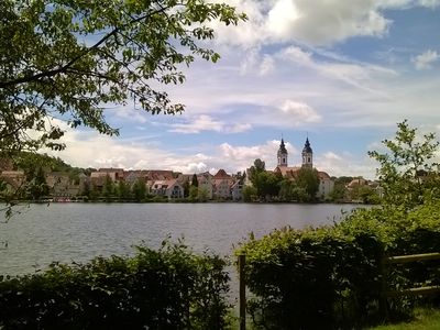 Stadtansicht vom Uferweg