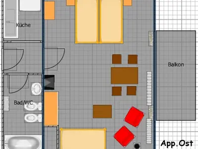 Appartement Ost