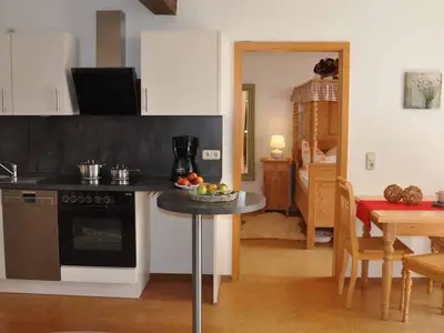 Wohnbereich mit Küche