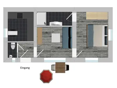 Ferienwohnung für 2 Personen (42 m²) in Baden-Baden 4/10