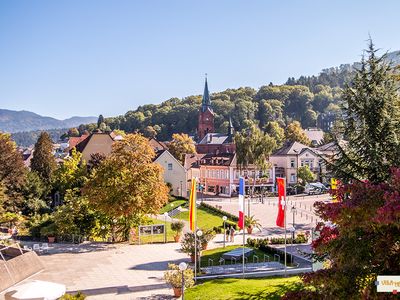 Schloßplatz in Badenweiler