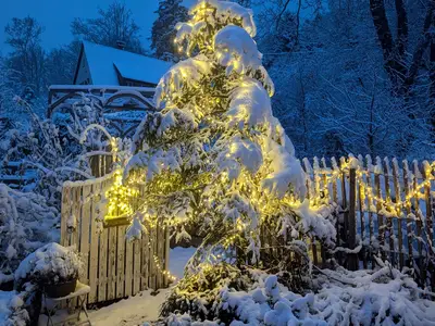 Winterbelleuchtung