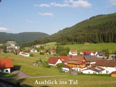 Ferienwohnung Günther Ausblick ins Tal