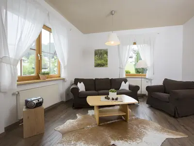 Wohnzimmer Fewo Birke