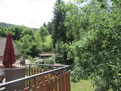 FeWo Schönmünzblick, Aussicht vom Balkon